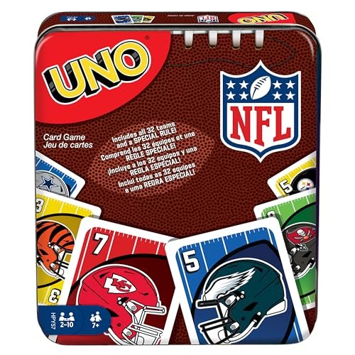 Mattel Games UNO NFL