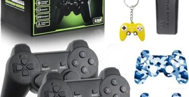 M8 Retro Game Stick - Revisit Classic Games with Built-in 9 Emulators, 20,000+ Games, 4K HDMI Output, and 2.4GHz Wireless Controller for TV Plug and Play